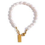 Load image into Gallery viewer, Nature Pearl Bracelet