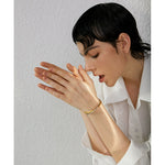 Load image into Gallery viewer, Two-Tone Charm Bracelet