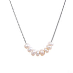 Load image into Gallery viewer, Lustrous Pearl Charm Necklace