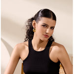 Load image into Gallery viewer, Twisted Hoop Earrings