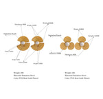 Load image into Gallery viewer, Three-Petal Stud Earrings