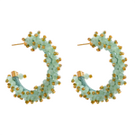 Load image into Gallery viewer, Y2K Handmade Huggie Earrings