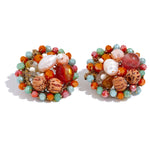 Load image into Gallery viewer, Vintage Pearl Nest Earrings