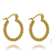 Twisted Gold Elegance