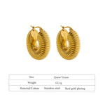 Load image into Gallery viewer, GlamAura Round Hoops
