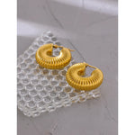 Load image into Gallery viewer, GlamAura Round Hoops
