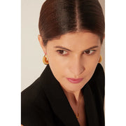 GlamAura Round Hoops