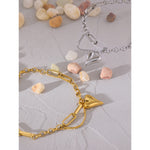 Load image into Gallery viewer, Double-Layered Heart Bracelet
