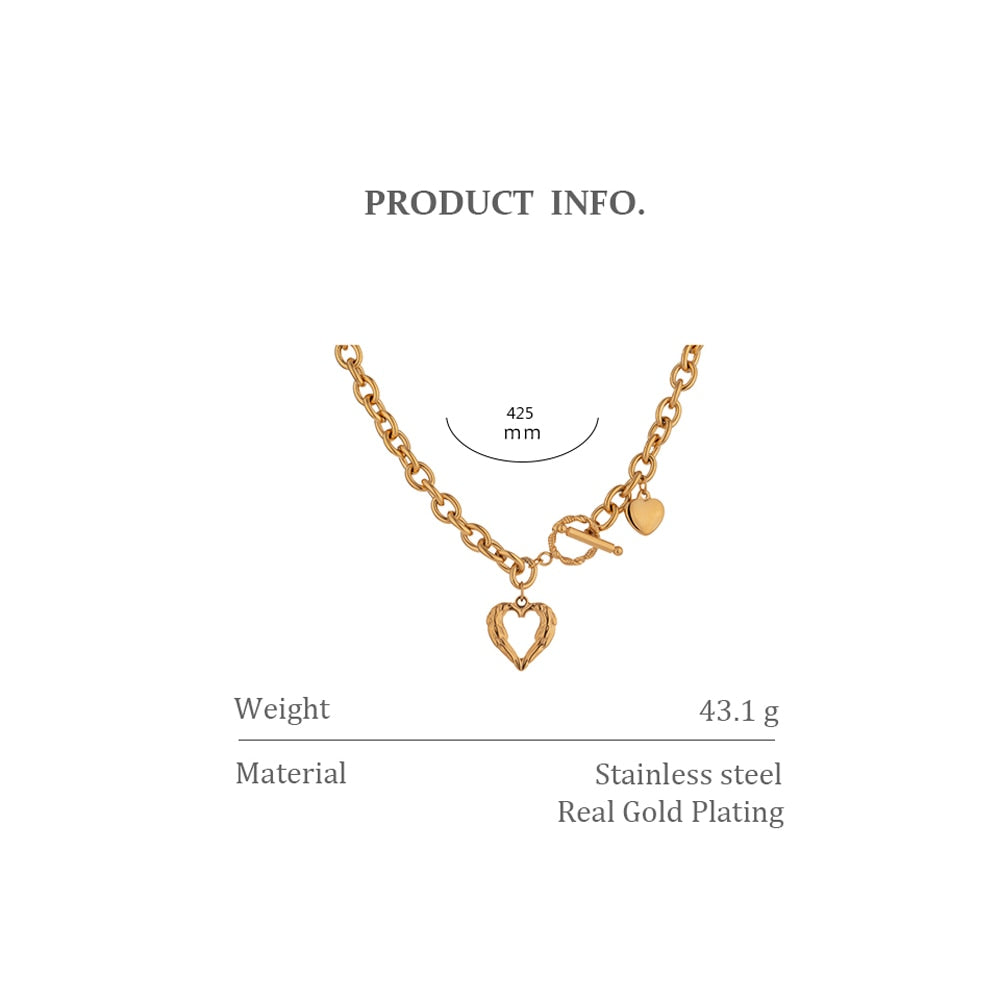 Heart Collares Necklace