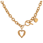 Load image into Gallery viewer, Heart Collares Necklace
