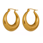 Load image into Gallery viewer, Geometric Hoop Earrings

