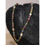 Load image into Gallery viewer, Handmade Pearl Boho Necklace
