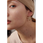 Load image into Gallery viewer, Floral Radiance Earrings

