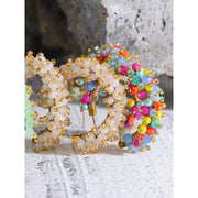 Y2K Handmade Huggie Earrings