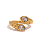 Load image into Gallery viewer, Golden Serpent Ring
