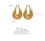 Load image into Gallery viewer, Twisted Hoop Earrings
