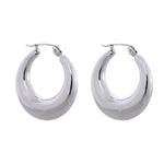 Load image into Gallery viewer, Geometric Hoop Earrings
