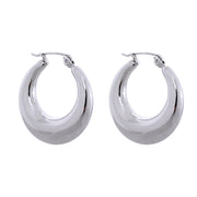 Geometric Hoop Earrings
