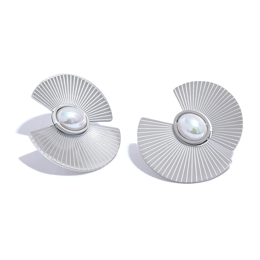 Peafowl Stud Earrings