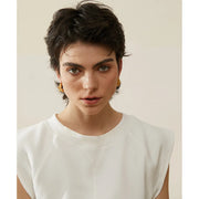 Gilded Geometry Earrings