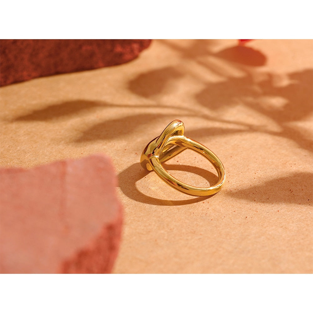 Gilded Knot Ring