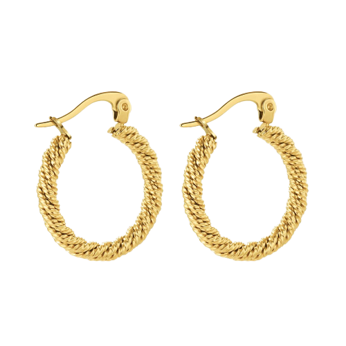 Twisted Gold Elegance