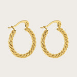 Load image into Gallery viewer, Twisted Gold Elegance
