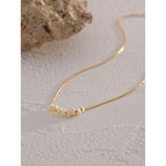 Load image into Gallery viewer, Lustrous Pearl Charm Necklace
