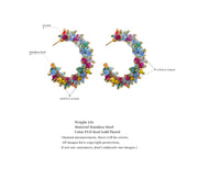 Y2K Handmade Huggie Earrings